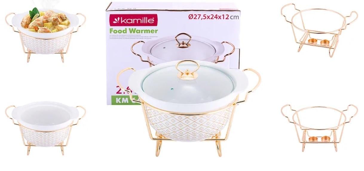 Мармит Kamille 2,6 л 27,5x24x12 см керамика (6418 K) - фото 1