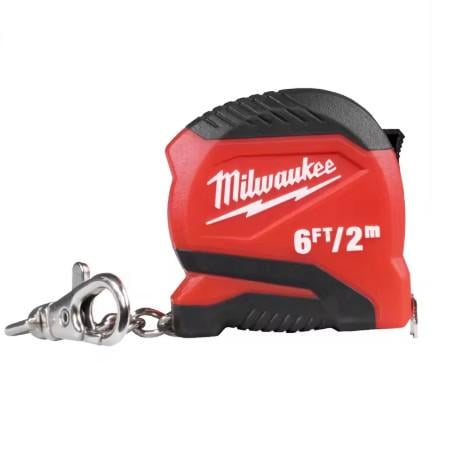 Рулетка-брелок Milwaukee 2 м (37515705)