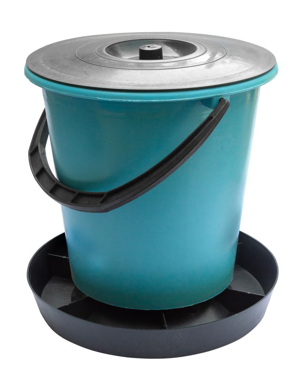 Автокормушка для домашней птицы 8 л (26644787)