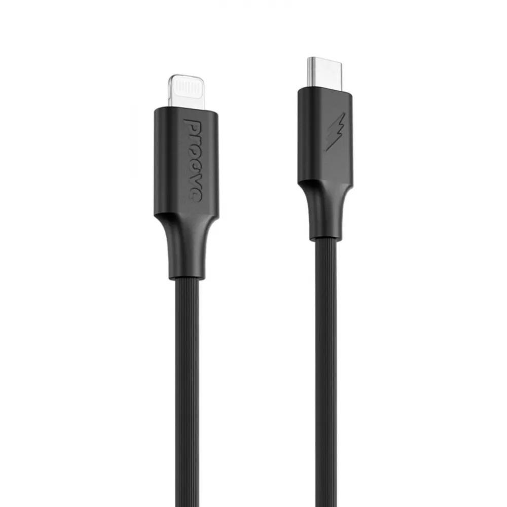 Кабель Proove Striped Silicone Type-C to Lightning CCSS00002101 для зарядки Apple и передачи данных 100 см Черный (612230) Кабель Proove Striped Silicone Type-C to Lightning CCSS00002101 для зарядки Apple и передачи данных 100 см Черный (612230)