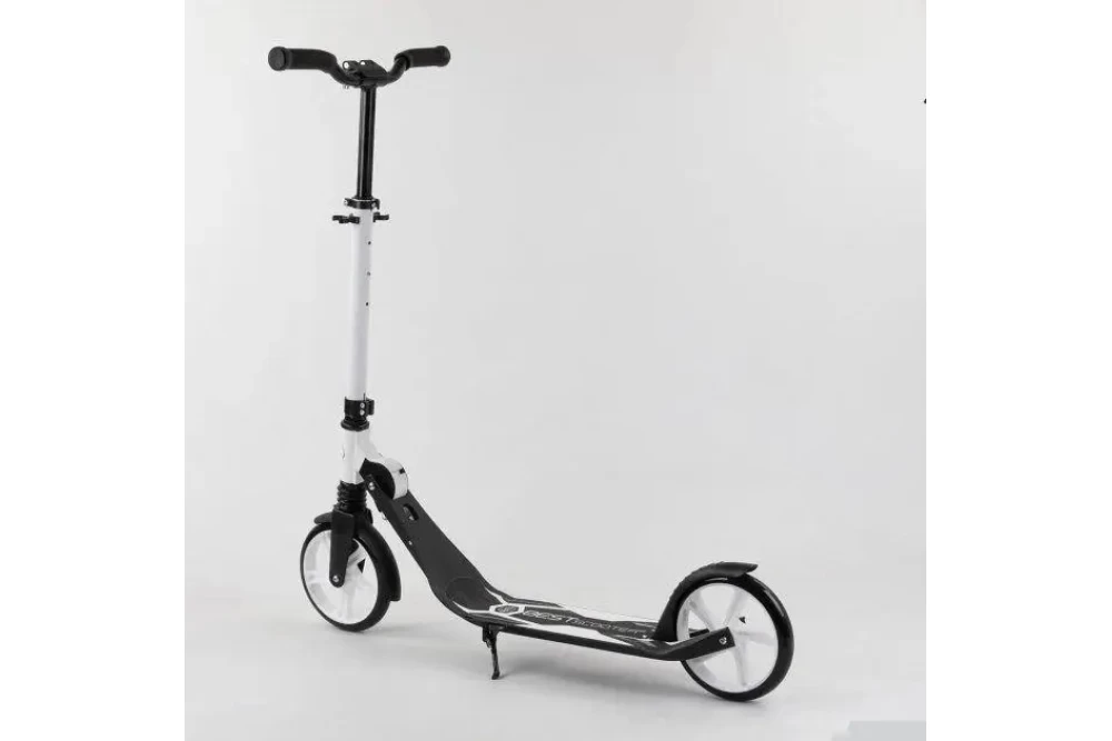 Самокат двухколесный Best Scooter 87280 зажим руля/колеса PU 20 см/1 амортизатор (374290) - фото 7