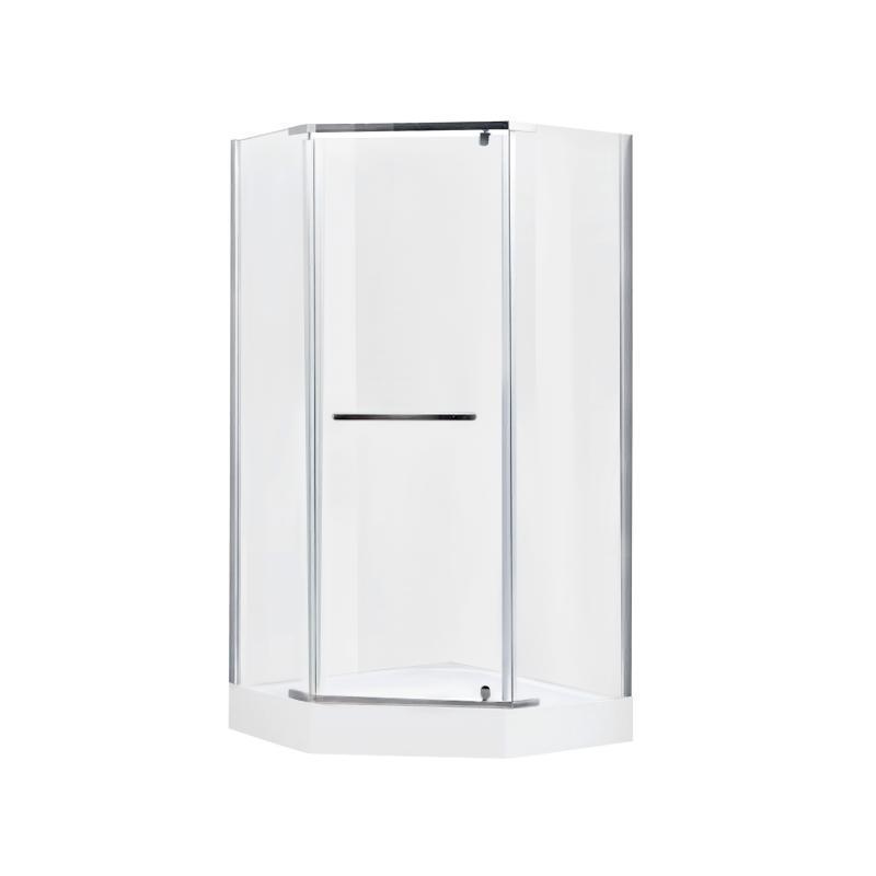 Душова кабіна Lidz Dozorca SC90x90.CRM.LOW.TR
