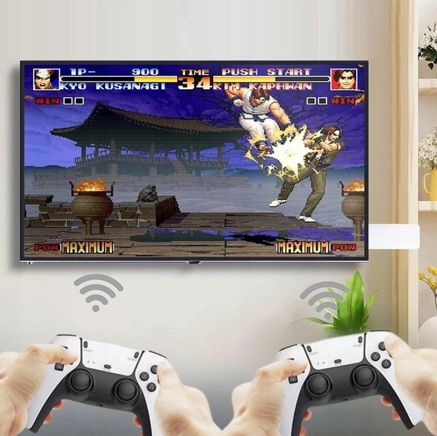 Консоль-приставка игровая WIRELESS CONTROR GAMEPAD M15 Ретро 2,4G - фото 4