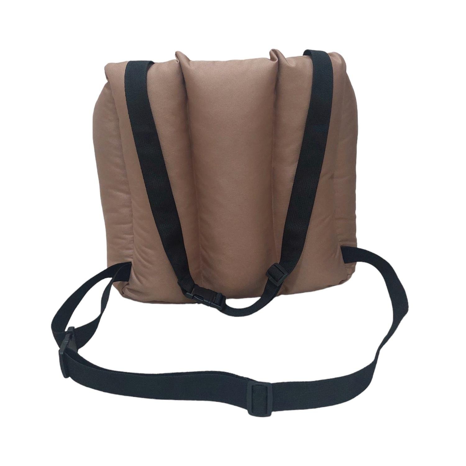 Кресло автомобильное для собак Huge and Tiny 50x45 см Карамельный - фото 3