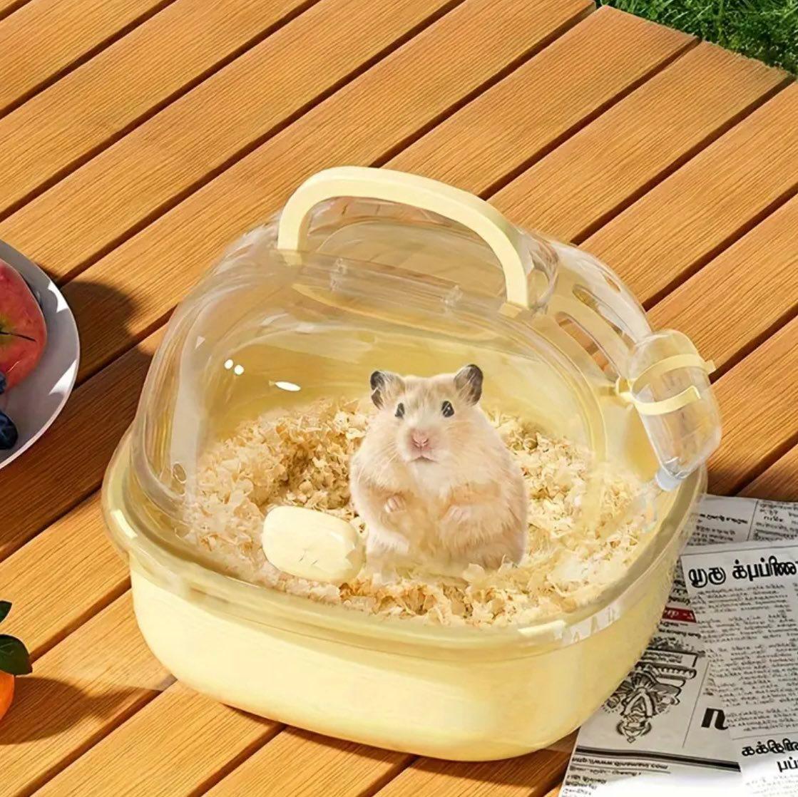 Переноска-клітка для гризунів DANDI Жовтий (29876212) - фото 5 Переноска-клітка для гризунів DANDI Жовтий (29876212) - фото 5