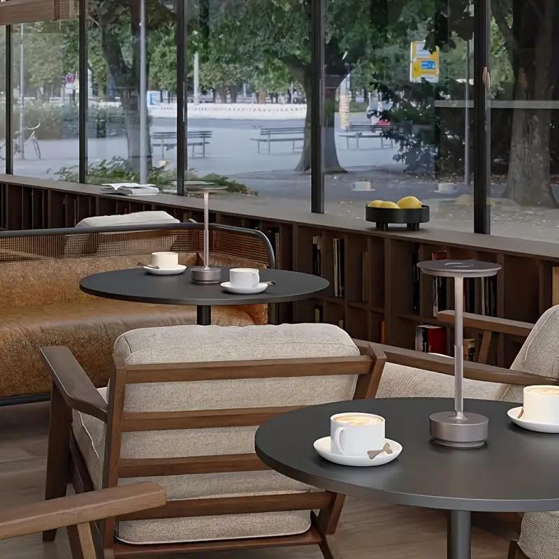 Лампа настольная с аккумулятором Touch Tricolour Flying Saucer Table Lamp - фото 6