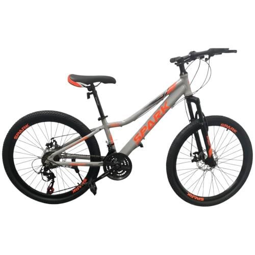 Велосипед Spark TILL колеса 24" алюминиевая рама 12" Серый (000239995)