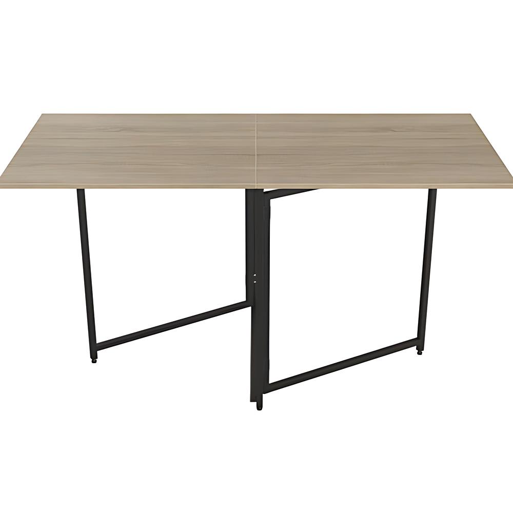 Стіл-книжка трансформер Ferrum-decor Панама метал/ДСП 16 мм 75x148x68 см Чорний/Дуб Сонома (FRD-106828) - фото 1 Стіл-книжка трансформер Ferrum-decor Панама метал/ДСП 16 мм 75x148x68 см Чорний/Дуб Сонома (FRD-106828) - фото 1