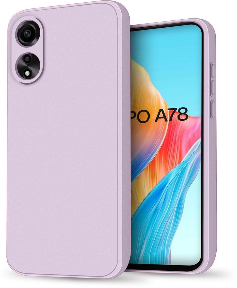 Силиконовый чехол HardCorner для OPPO A78 4G Lilac (33886-3B)
