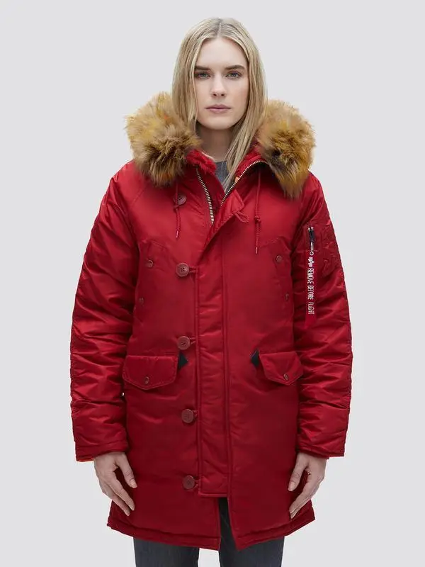 Куртка аляска Alpha Industries N-3B W Parka L Commander Red (WJN44502C1CRL) - фото 5