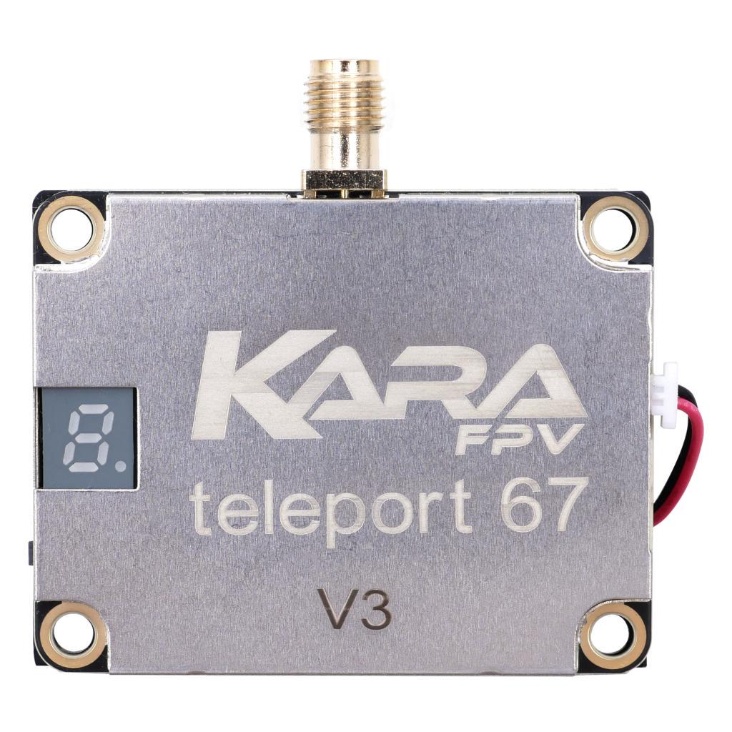 ᐉ Видеопередатчик VTX KaraFPV Teleport67 4W 6.1-7.2G V3