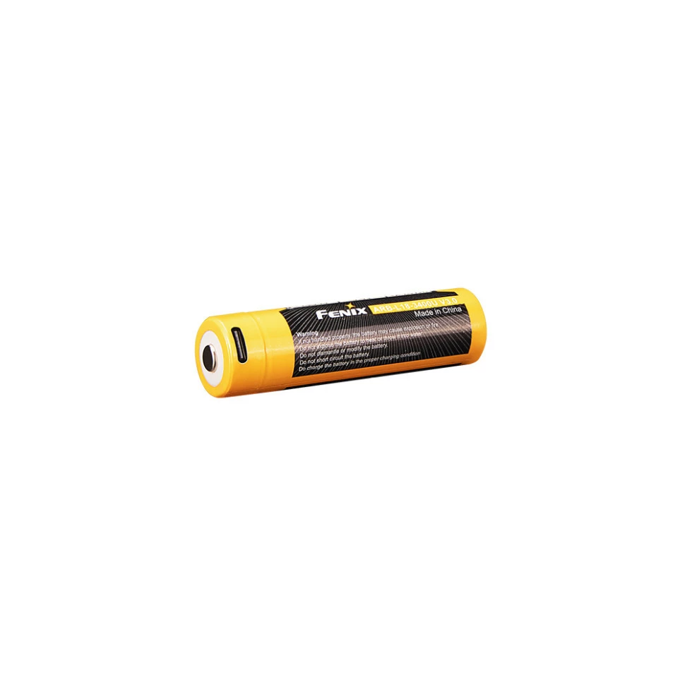 Аккумулятор Fenix Li-Ion 18650 ARB-L18-3400U-V30 3400 mAh 3,6V 500 циклов USB-C Orange (ARB-L18-3400U-V30) Аккумулятор Fenix Li-Ion 18650 ARB-L18-3400U-V30 3400 mAh 3,6V 500 циклов USB-C Orange (ARB-L18-3400U-V30)