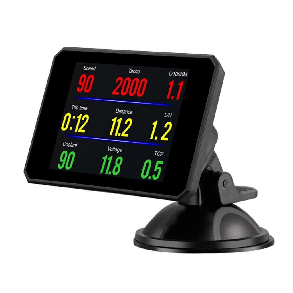 Бортовий комп'ютер OBD2 HUD P16 (1699744188) - фото 1