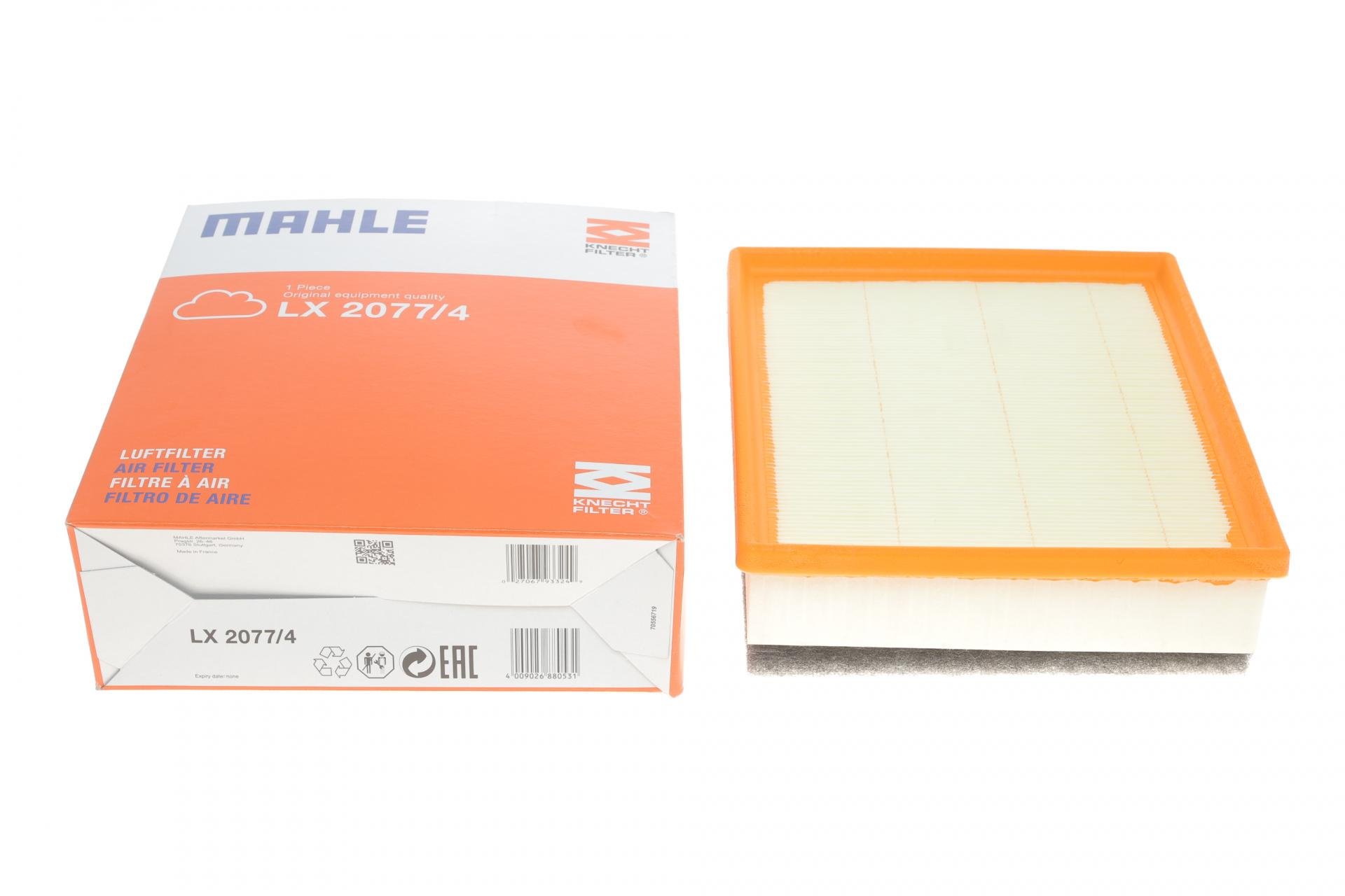 Фильтр воздушный KNECHT для BMW 3 F30/F80 1,6/2,0D 12- (LX 2077/4)