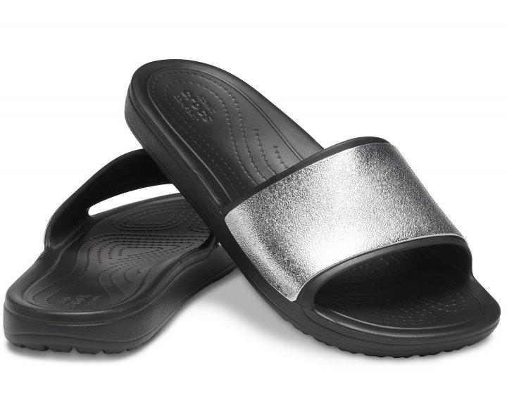 Шльопанці Crocs Women´s Sloane Shine Low Slide р. W10/EUR 40-41 Black (7250485)