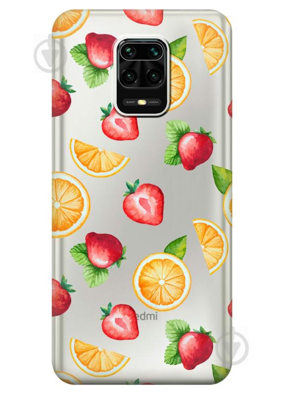 Силиконовый чехол iSwag для Xiaomi Redmi Note 9 Pro Max Фруктовый дизайн (KS2495) Силиконовый чехол iSwag для Xiaomi Redmi Note 9 Pro Max Фруктовый дизайн (KS2495)