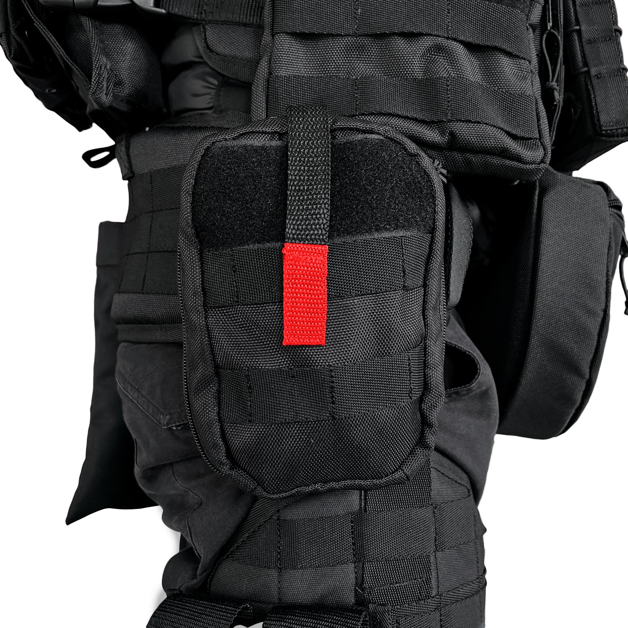 Універсальний медичний підсумок BroniQ Cordura 600D Чорний