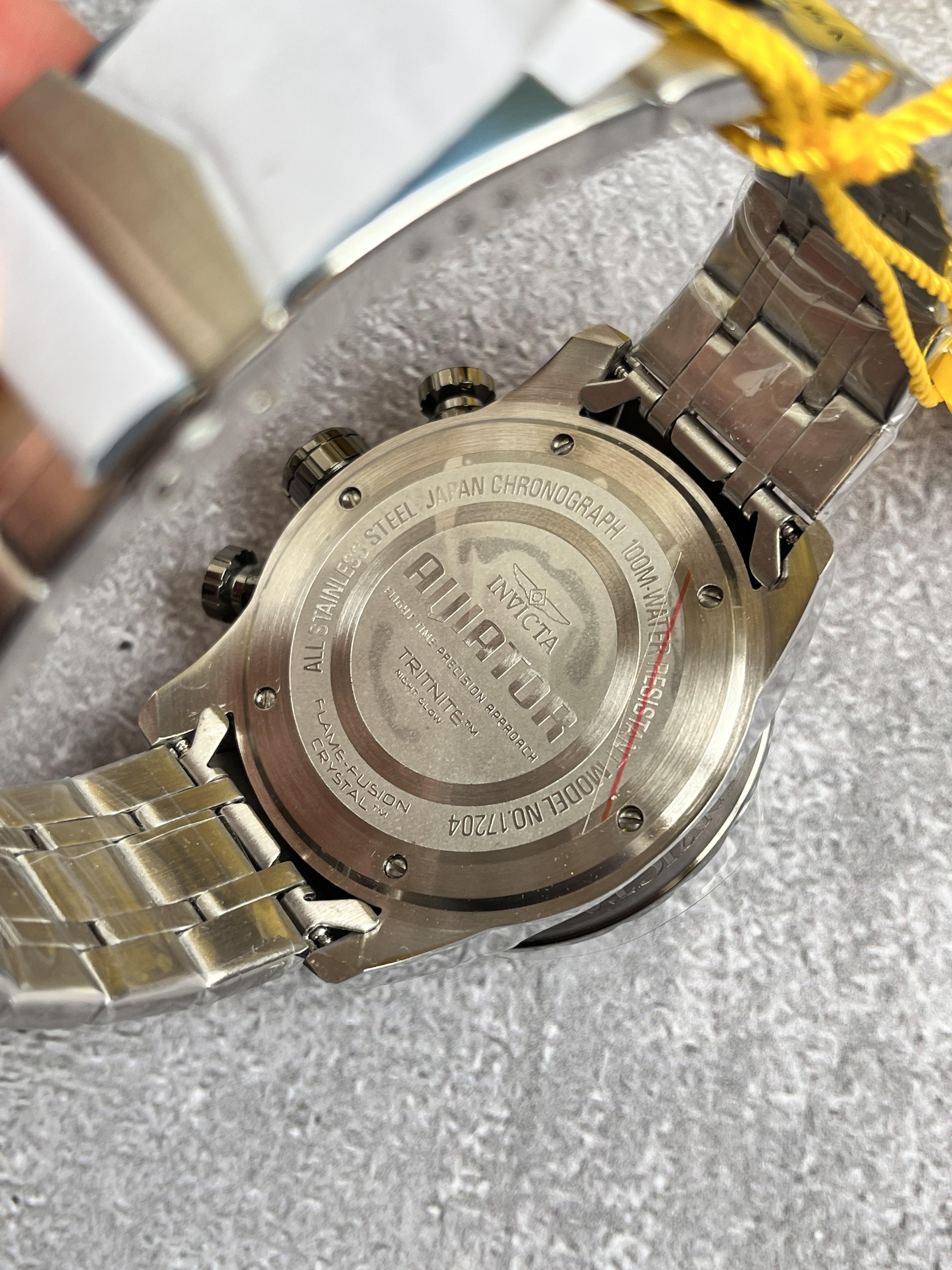 Годинник Invicta 17204 Aviator (12278784) - фото 6 Годинник Invicta 17204 Aviator (12278784) - фото 6