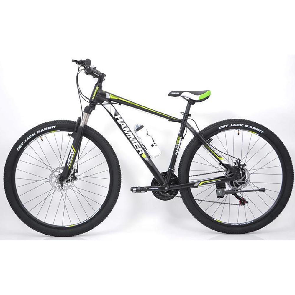 Велосипед Hammer Shimano 2023 29" Черно-зеленый (88910000081)