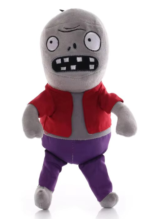 М'яка іграшка Зомбі чортяня Рослини проти зомбі 25 см