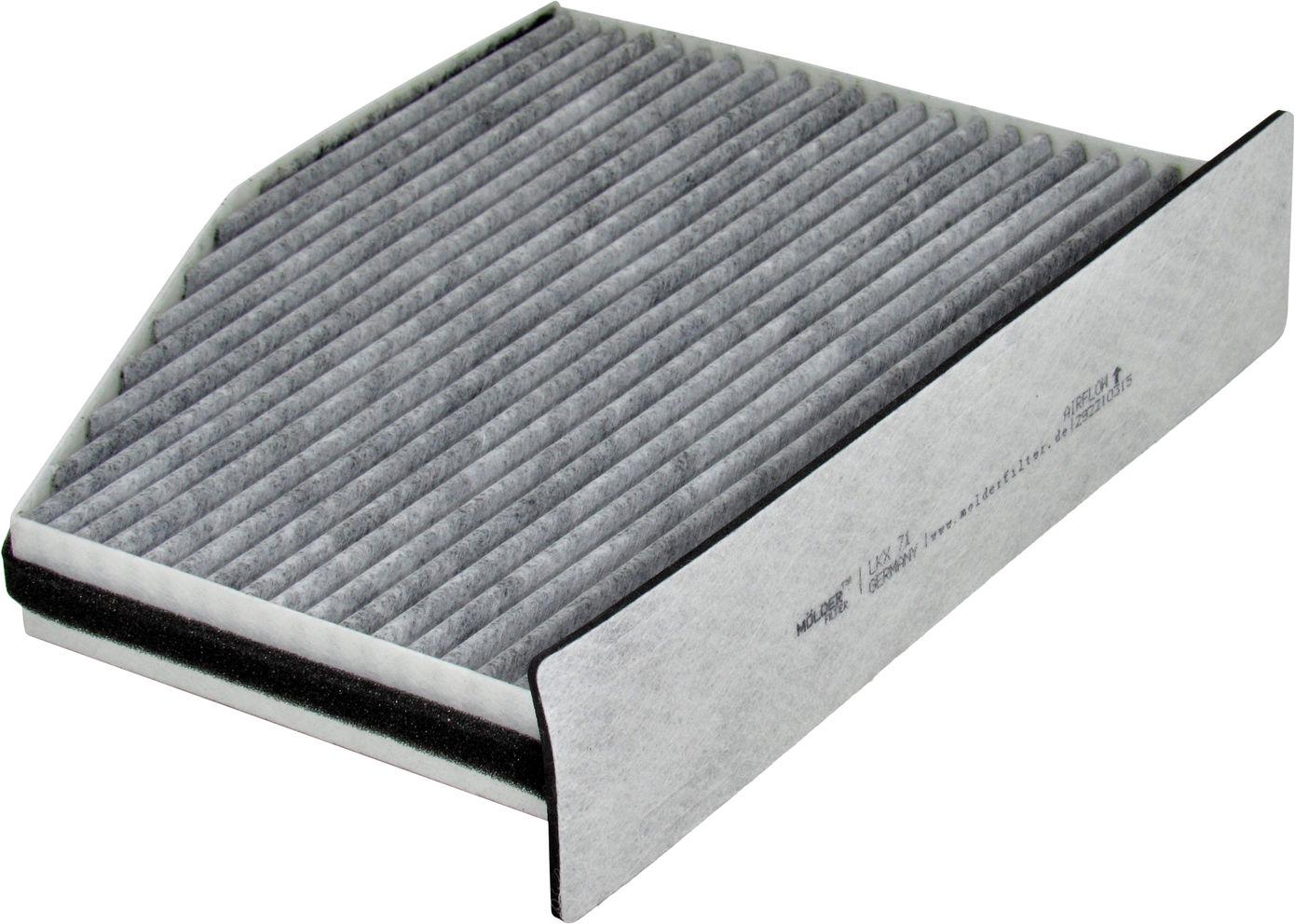 Фильтр салона Molder VW Passat с 05-10 г.в. 1.4TSI/1.6TDI 2.0TDI LKX71 1K1819653