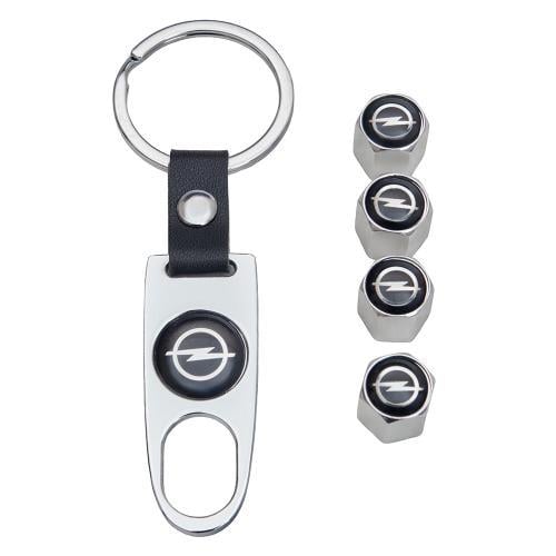 Колпачки на нипель модельные з брелоком Chrom CN OPEL