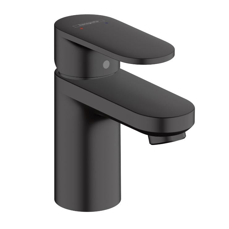 Смеситель для умывальника Hansgrohe Vernis Blend 70 с донным клапаном pop-up Черный матовый (71550670)