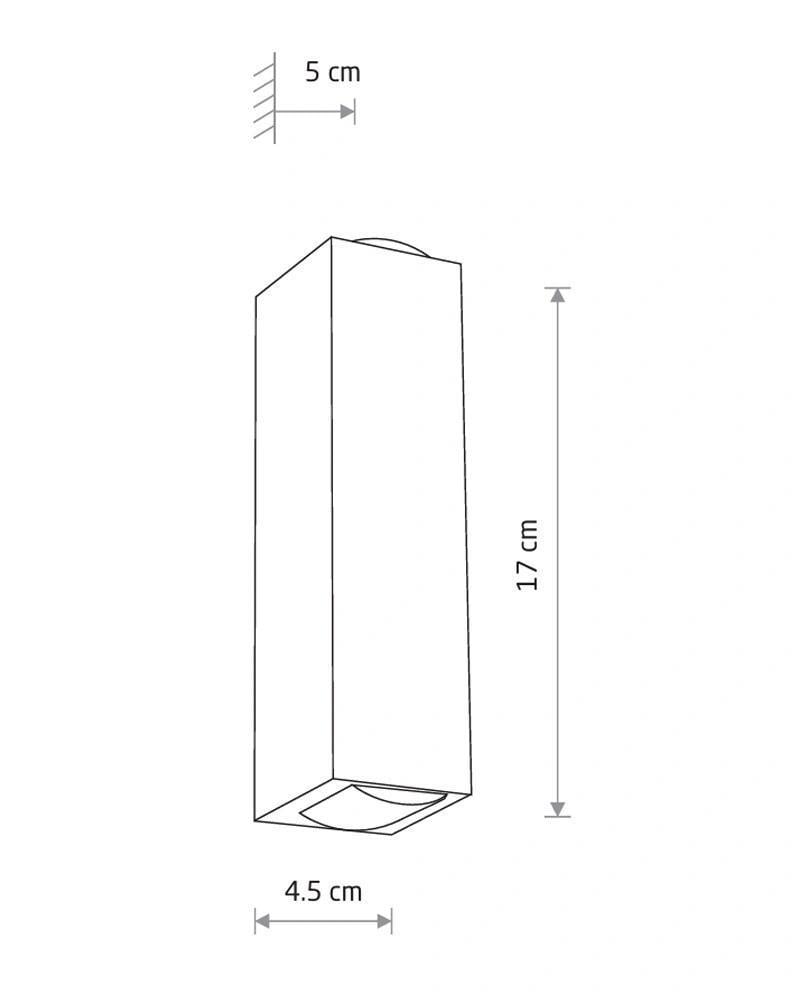 Уличный LED-светильник Nowodvorski 9113 Lens 2x2W 3000K 59 Lm IP54 Белый (28687863) - фото 2 Уличный LED-светильник Nowodvorski 9113 Lens 2x2W 3000K 59 Lm IP54 Белый (28687863) - фото 2