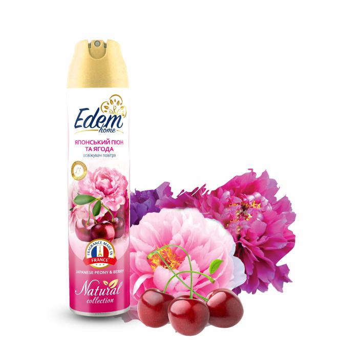 Освіжувач повітря Edem Home Японський піон і ягода 300 мл (EH550144)