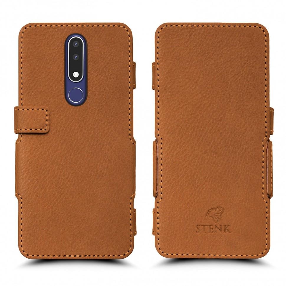 Чехол книжка Stenk Prime для Nokia 3.1 Plus Camel (62623)
