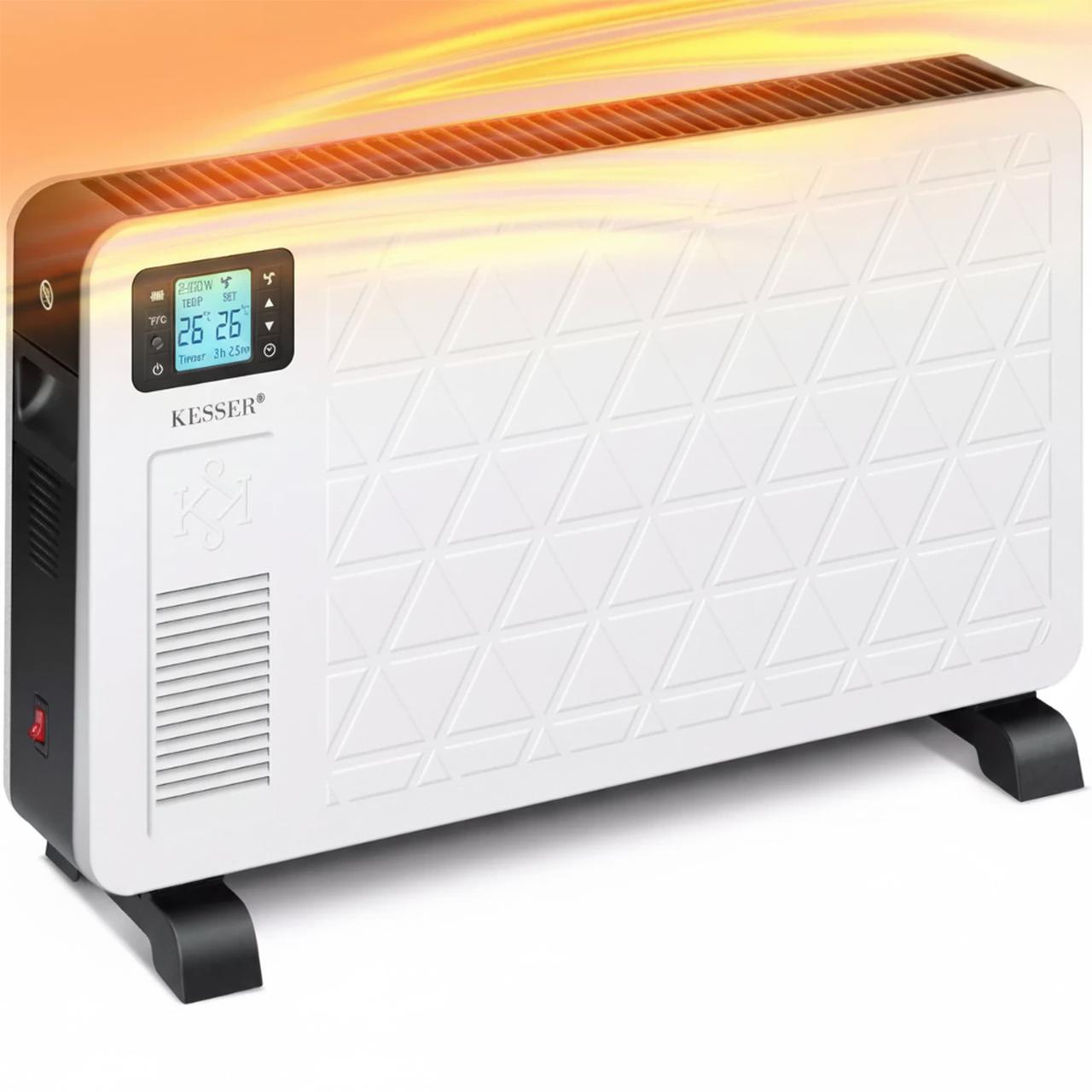 Обогреватель напольный KESSER 2300 Вт 30 м2 37°C - фото 2 Обогреватель напольный KESSER 2300 Вт 30 м2 37°C - фото 2