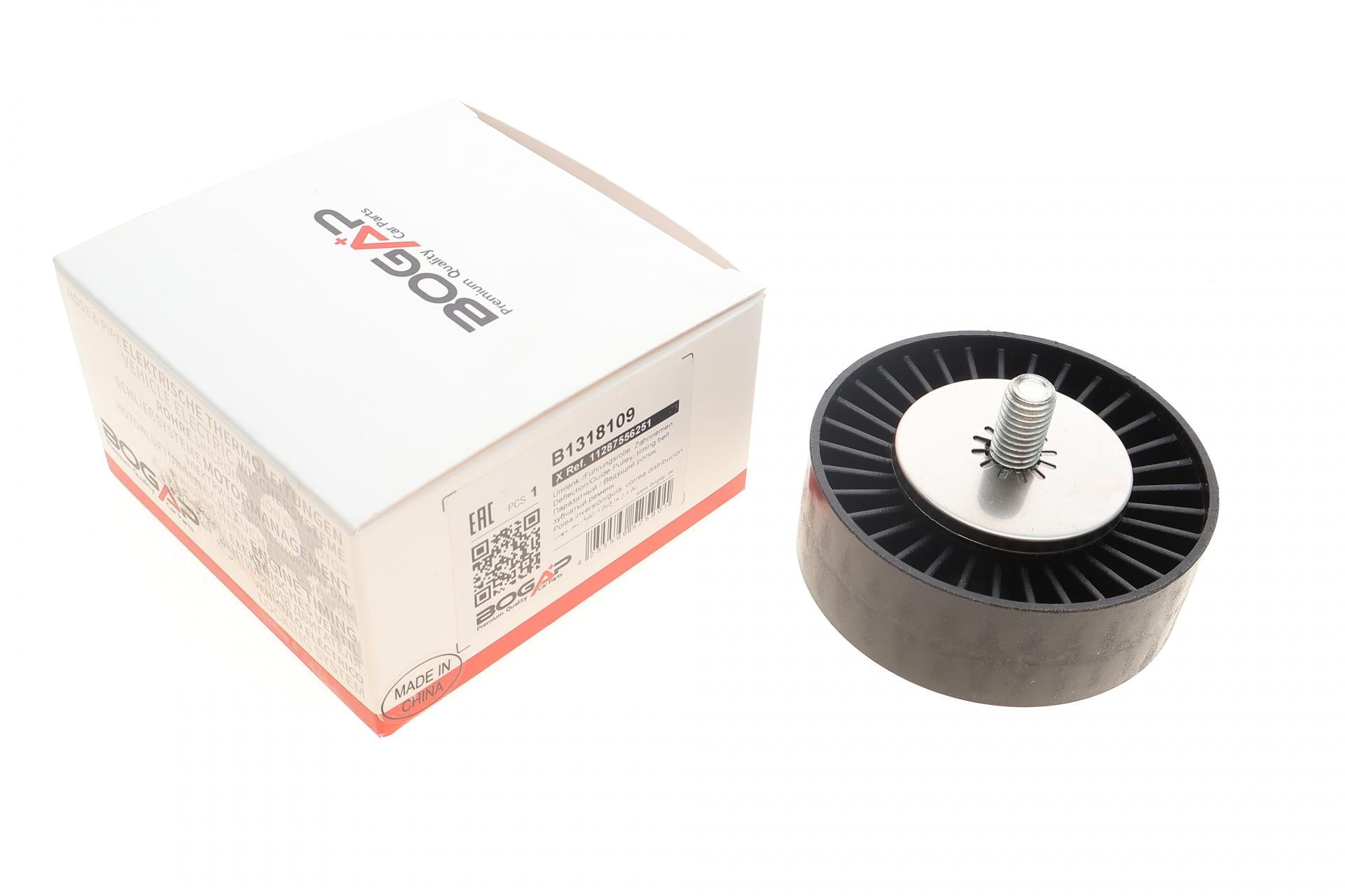 Ролик генератора BOGAP BMW 5 E60/F10 07-11 паразитный N43/N47/N55/N57/M47 (B1318109 BOGAP)