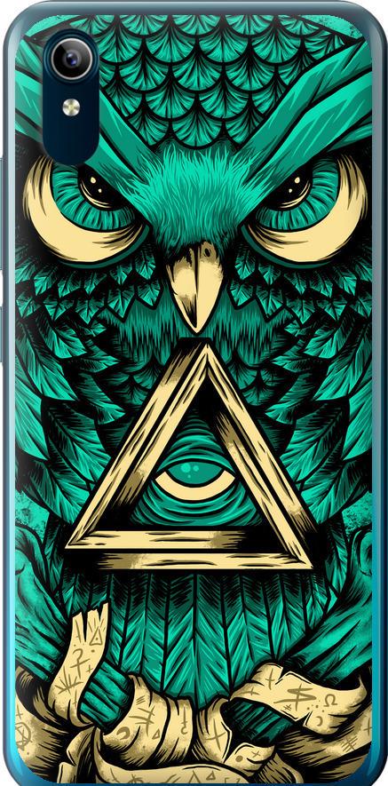 Чехол на Vivo Y91C Сова Арт-тату (3971u-1762-42517)