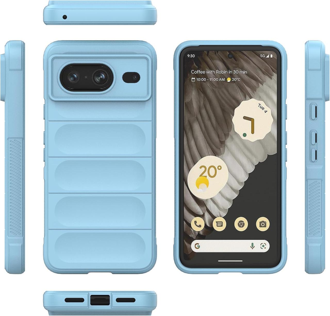 Чехол Ricco Phantom Shield для Google Pixel 8a (светло-голубой) - фото 2