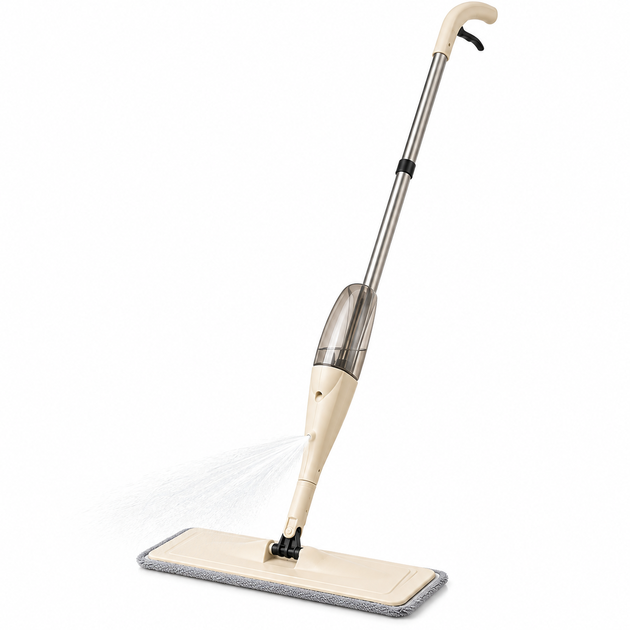 Плоская швабра с распылителем Water Spray Mop Бежевый (926069)