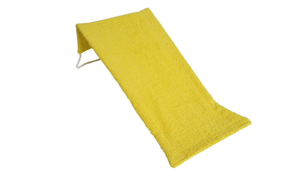 Лежак для купания Tega Baby 100% хлопок Желтый (5902963007100 DM-020WYSOKI-137)