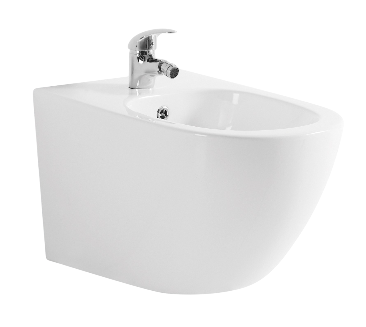 Біде підвісне MIXXUS ELLIPSE-0502 овальне 520x360 мм Білий (OL-MI6714)