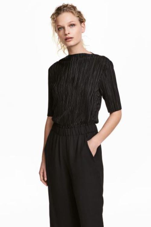 Блуза з коротким рукавом р. XS Чорний (4925465log)