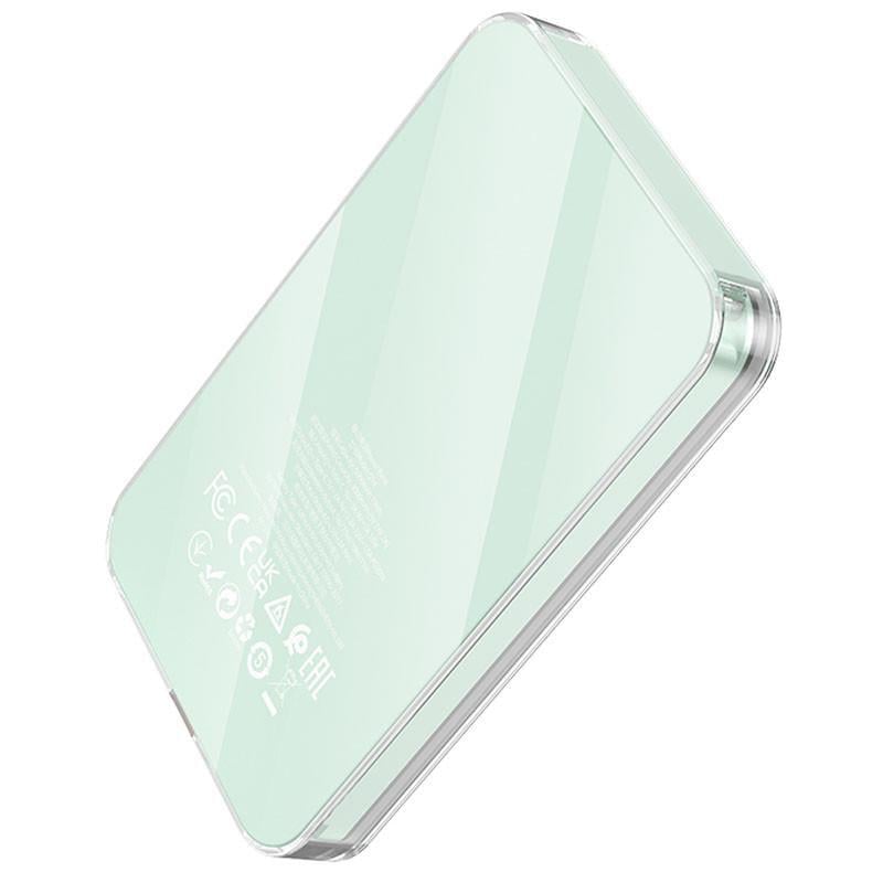 Повербанк Hoco Q14 Ice Crystal PD20W 5000 mAh Blue (00000068372_2) Повербанк Hoco Q14 Ice Crystal PD20W 5000 mAh Blue (00000068372_2)