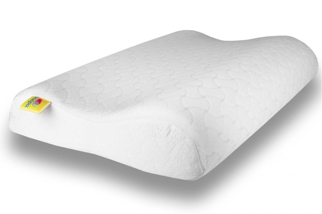 Подушка прямоугольная HighFoam Dobra Ecosoft из ППУ эргономичная волнистая (hf_p0031)