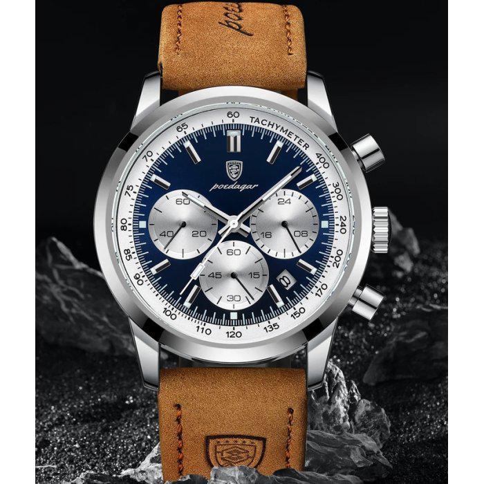 Годинник наручний чоловічий Poedagar Innova Brown (1668) - фото 6