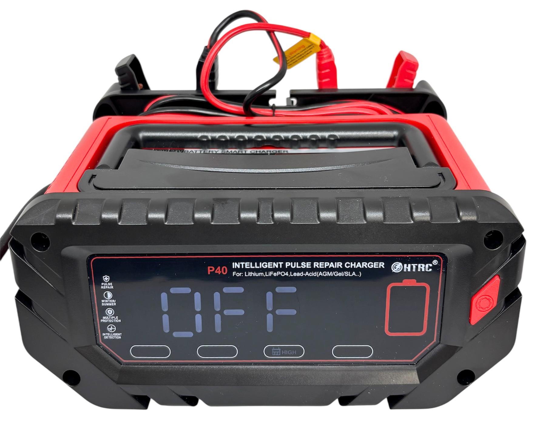 Зарядний пристрій для всіх типів акумуляторів AGM HTRC 40 A (32479036) Зарядний пристрій для всіх типів акумуляторів AGM HTRC 40 A (32479036)