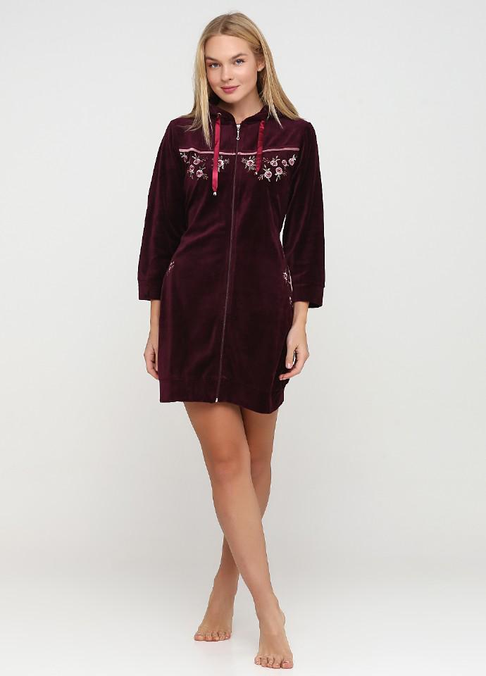 Халат Cotpark S Бордовый (3286-06) Халат Cotpark S Бордовый (3286-06)