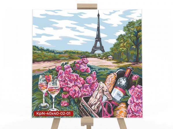 Картина по номерам Danko Toys №1 Париж 40х40 см серия 2 (KpN-40x40-02-01) Картина по номерам Danko Toys №1 Париж 40х40 см серия 2 (KpN-40x40-02-01)