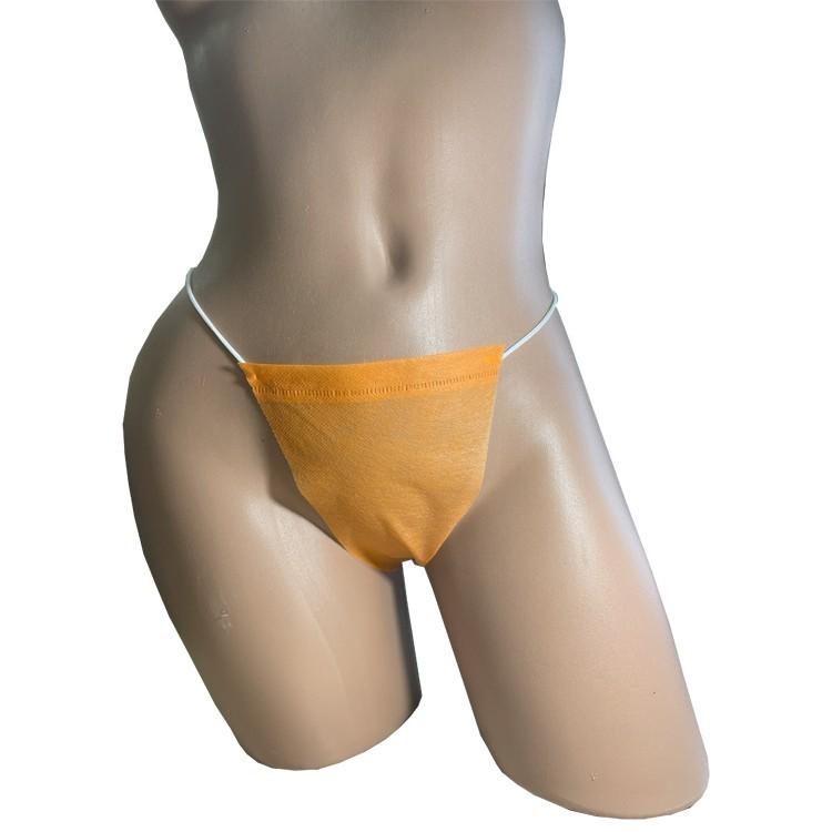 Трусики-стрінги одноразові Monaco Style S/M 50 шт. Помаранчевий (88889) - фото 6