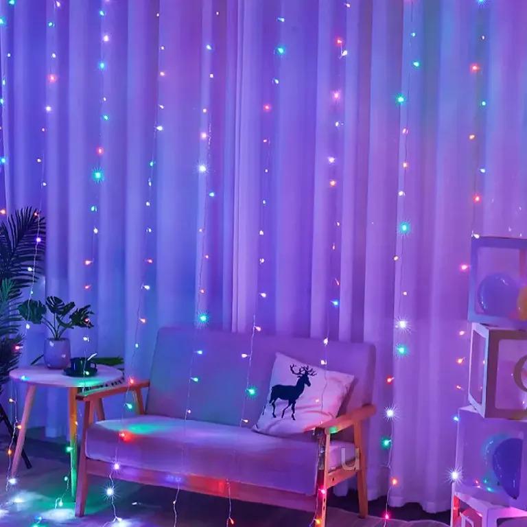 Гірлянда-штора сіточка G-49 LED (23457421602_322) - фото 4 Гірлянда-штора сіточка G-49 LED (23457421602_322) - фото 4