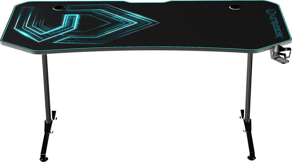 Комп'ютерний стіл для геймера Ultradesk Frag XXL Blue (329275) - фото 3