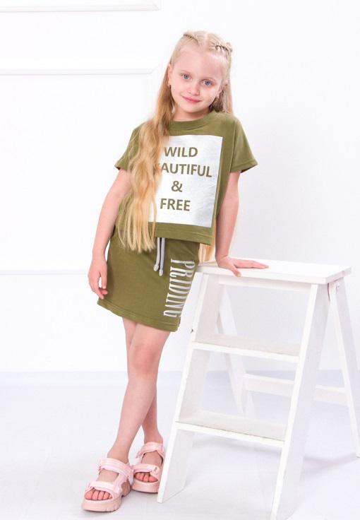 Комплект для девочки Носи свое 104 см Хаки (6191-057-33-v8)