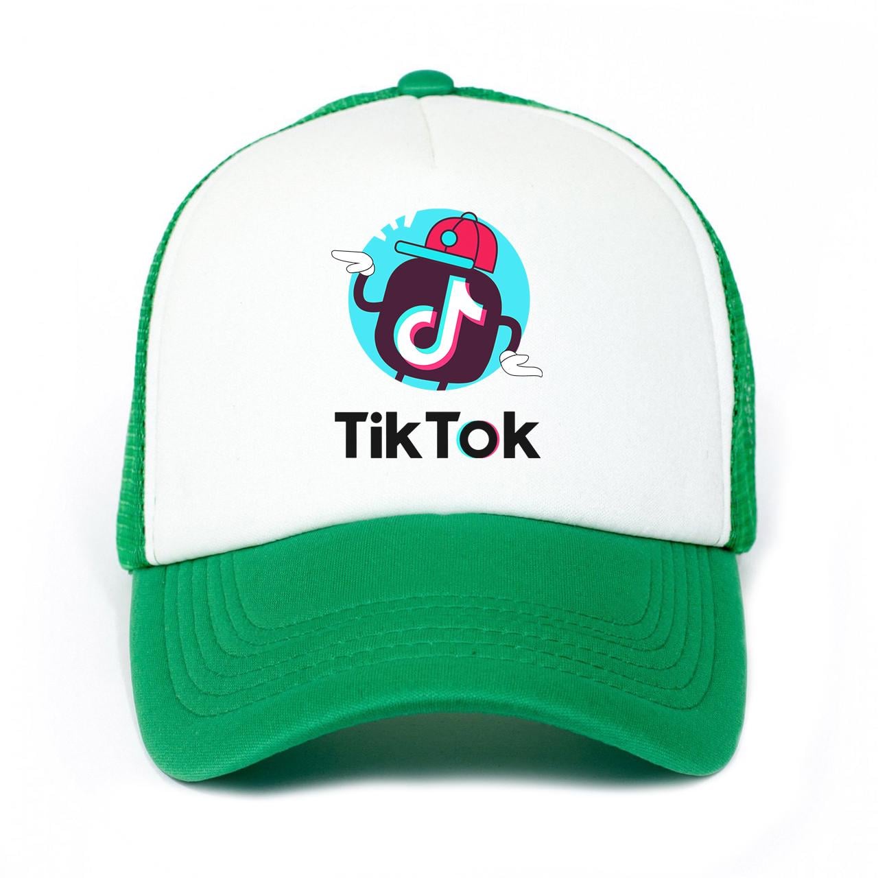 Кепка тракер детская TikTok Зеленый (33404-1712-KG)