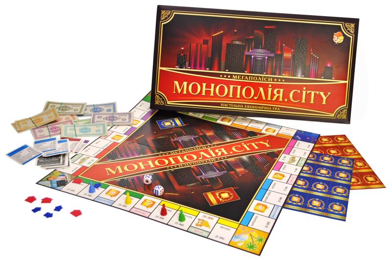 Настільна гра ARTOS GAMES Монополія City (MTT-116295)